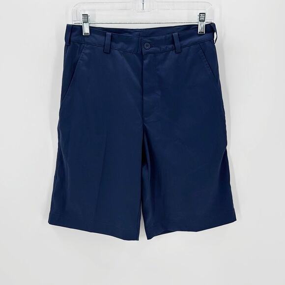 Nike Golf Dri Fit standard fit size 28 or S navy blue summer semi casual preppy - Picture 1 of 5